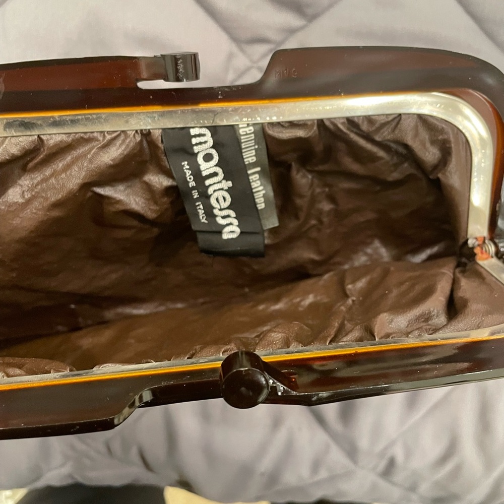 Vintage Montessa leather clutch - Picture 2 of 3